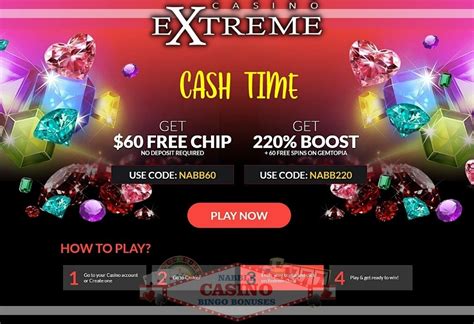 casino extreme bonus codes